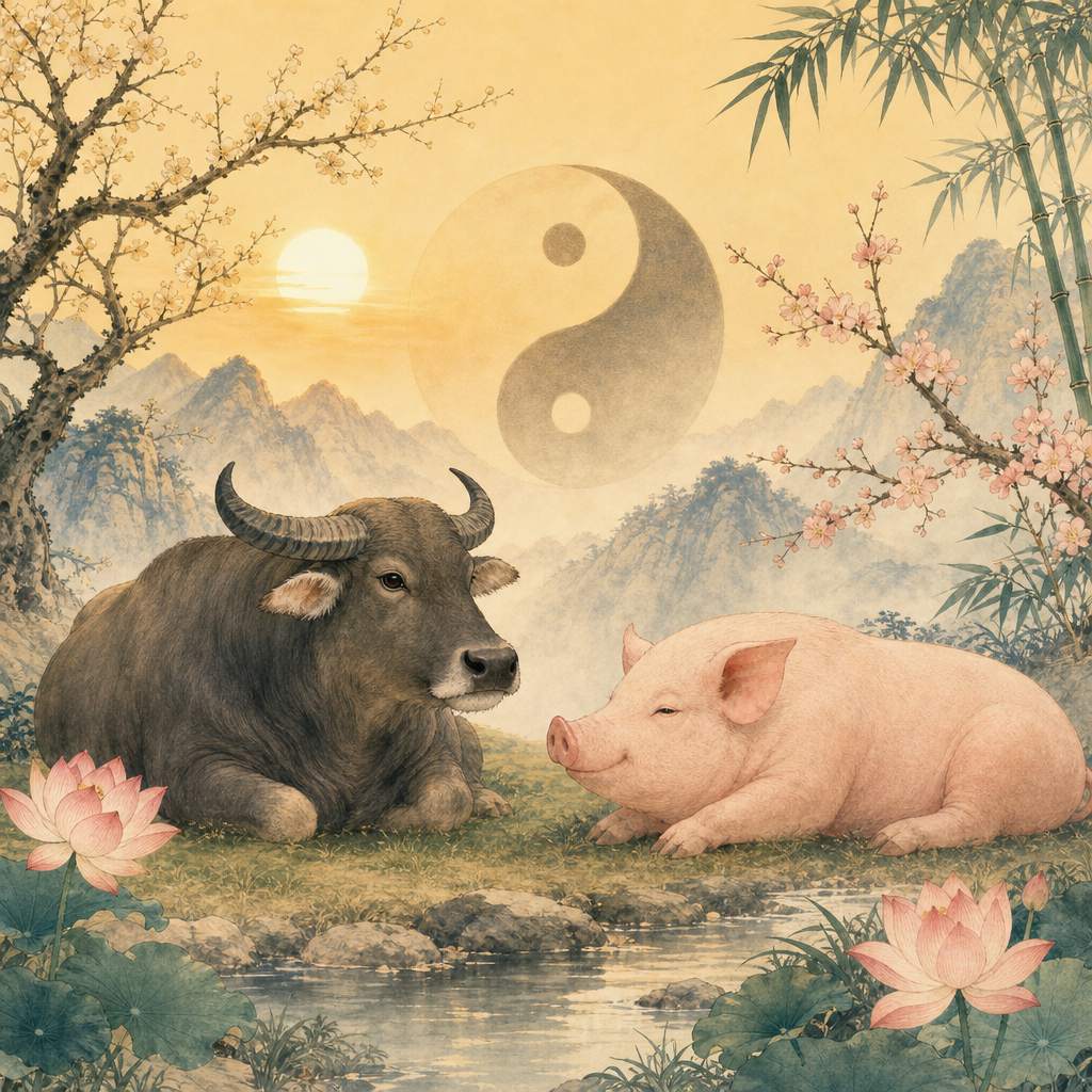 属牛和属猪相克吗 属牛和属猪相克吗