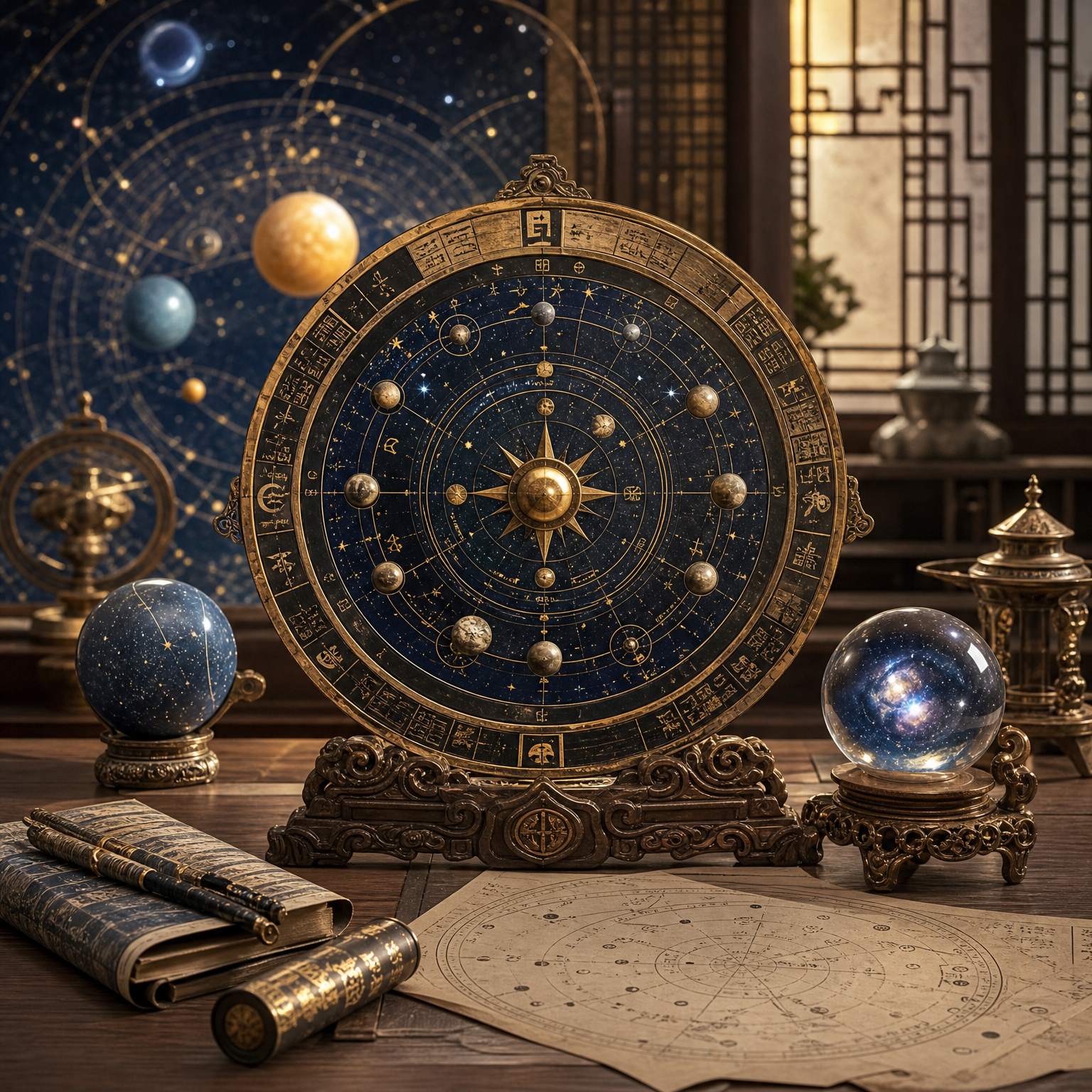 命理学中的星位解析 命理学中的星位解析