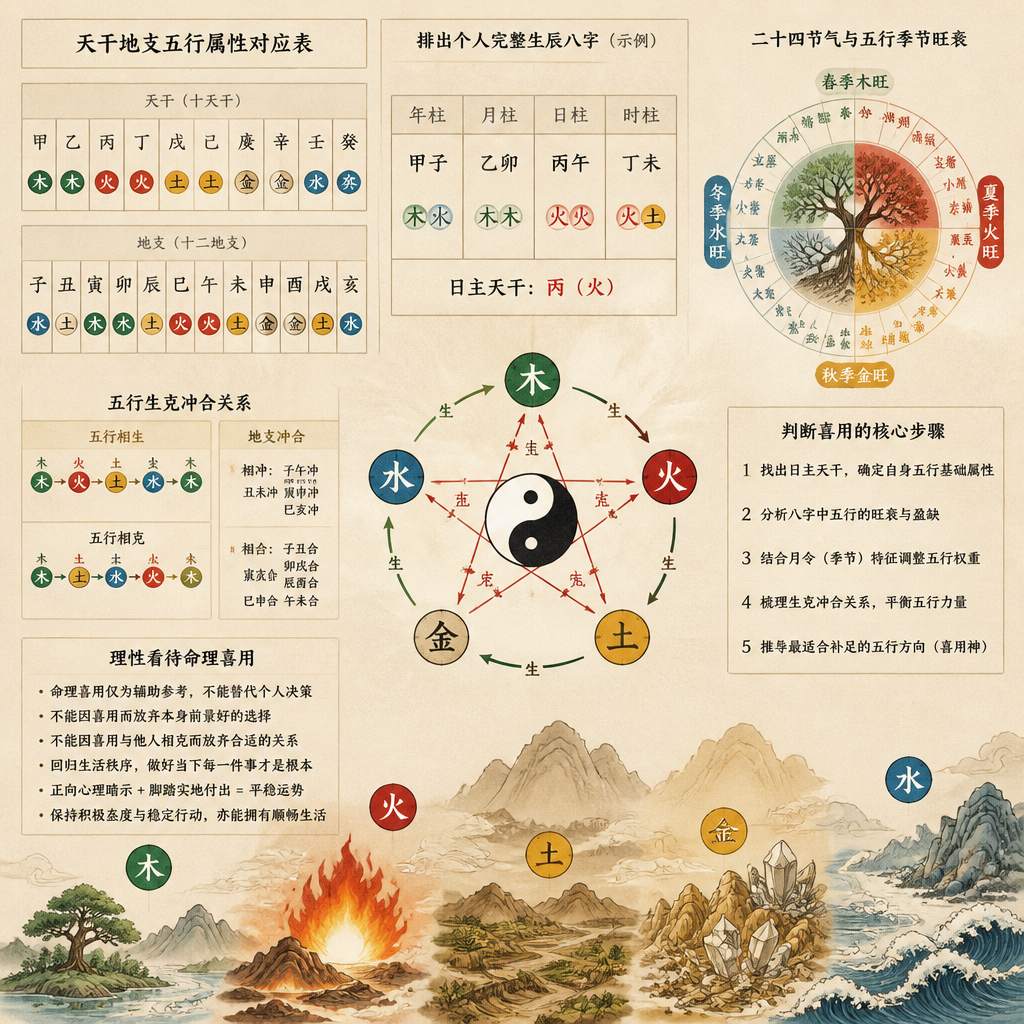 怎样算出命理所喜 怎样算出命理所喜