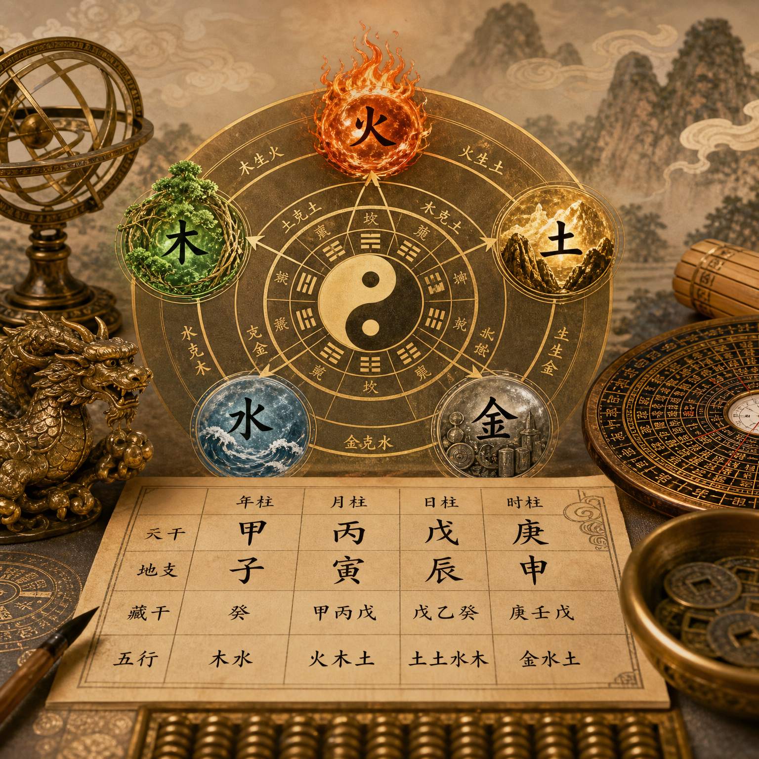 怎么算自己的命格