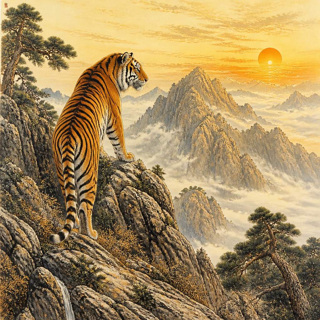 上山虎命有何寓意
