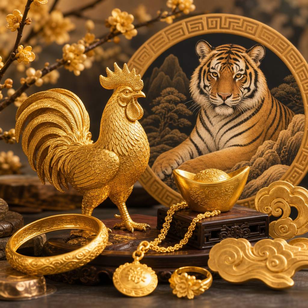 属鸡虎年能否戴金饰