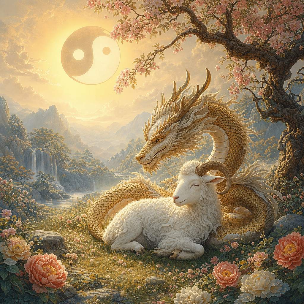 属龙和羊难有幸福吗 属龙和羊难有幸福吗