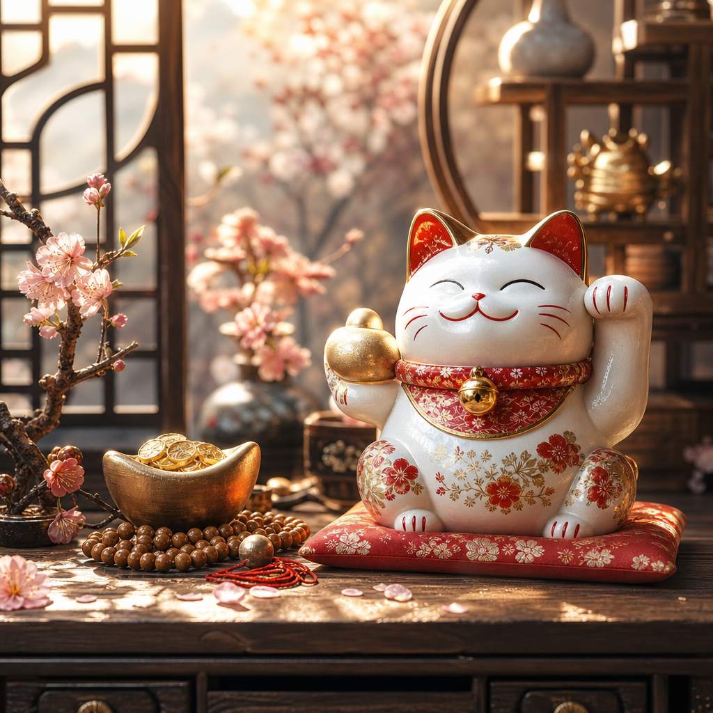 属猪属猴能摆招财猫吗 属猪属猴能摆招财猫吗