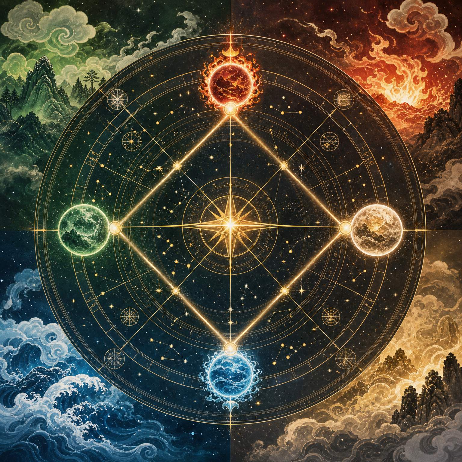 星座命盘菱形含义 星座命盘菱形含义